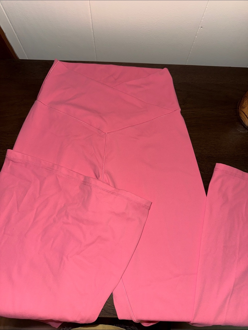 High-Waist Pink Active Flare Sunzel Leggings